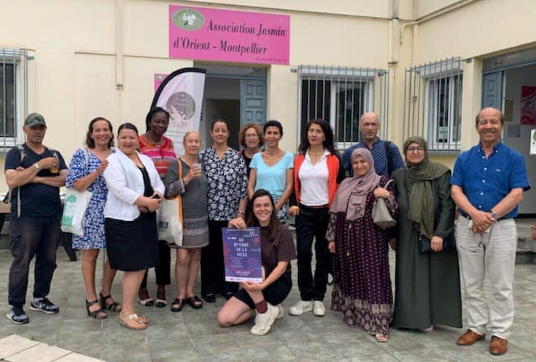 photo de groupe, association Jasmin d'Orient